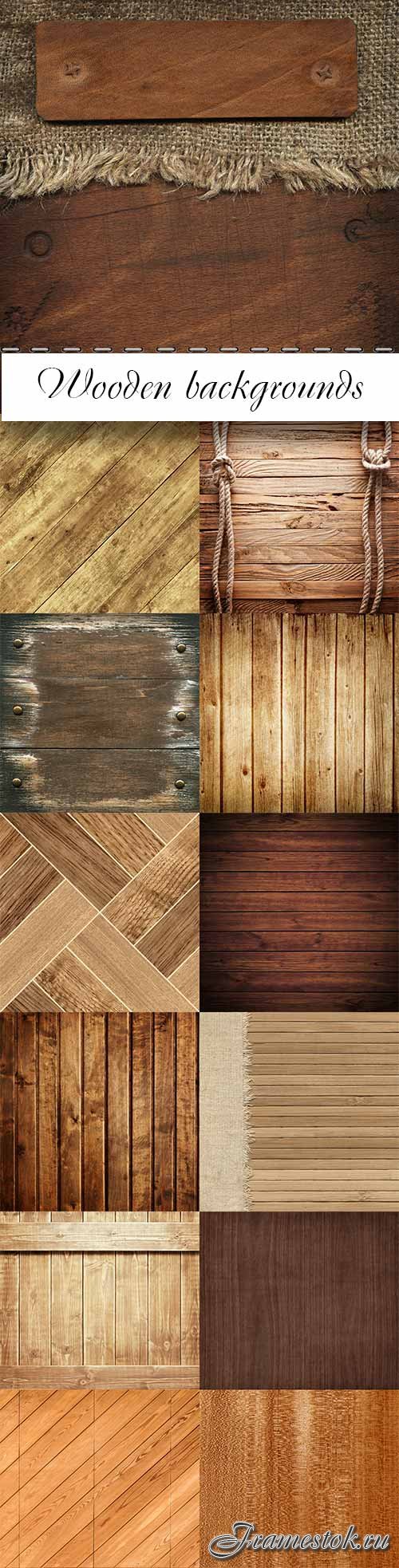 Excellent wood backgrounds