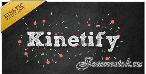 Kinetify, sends a happy message. - Project for After Effects (Videohive)