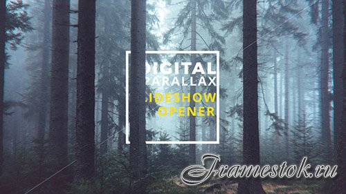 Digital Parallax Slideshow I Opener - Project for After Effects (Videohive)