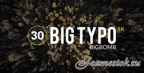 Big Typo - Project for After Effects (Videohive)