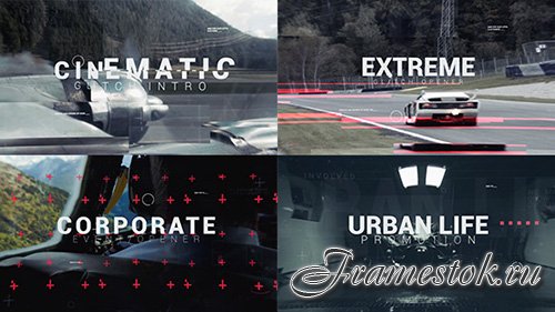 Cinematic Glitch Epic Trailer - Project for After Effects (Videohive)
