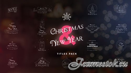17 Christmas & New Year Titles - Project for After Effects (Videohive)