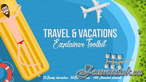 Travel & Vacations Explainer Toolkit - Project for After Effects (Videohive)