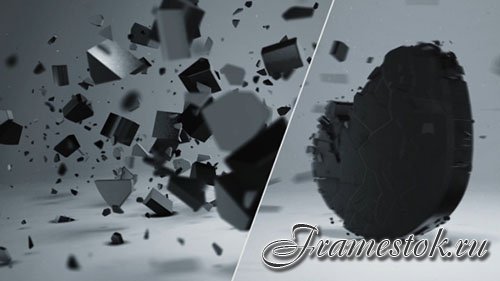 Elegant 3D Shatter Logo - Project for After Effects (Videohive)