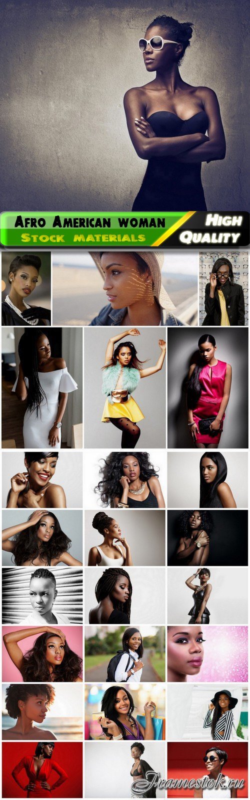 Afro American stylish black woman and fashionable girl 25 HQ Jpg