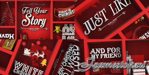 Christmas Typo Story - Project for After Effects (Videohive)