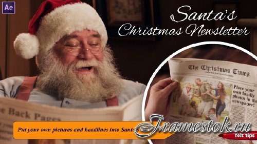 Santas Christmas Newsletter - Project for After Effects (Videohive)