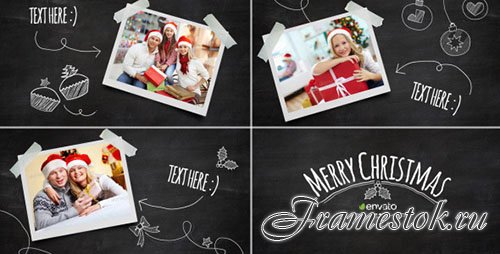 Christmas Blackboard - Project for After Effects (Videohive)