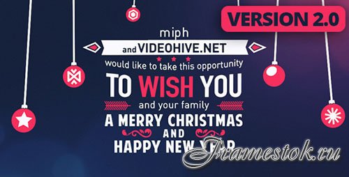 Christmas Typography 3585478 - Project for After Effects (Videohive)