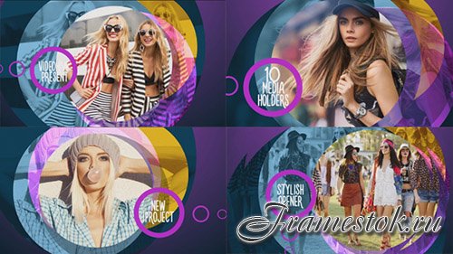 Bright Circles Opener - Project for After Effects (Videohive)