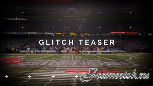 Cinematic Glitch Teaser - Project for After Effects (Videohive)