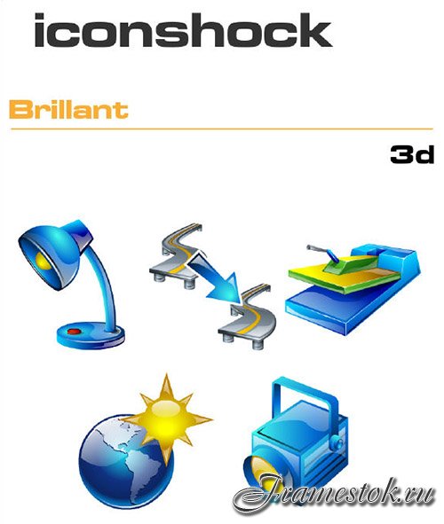 Iconshock Pack - Brillant 3d