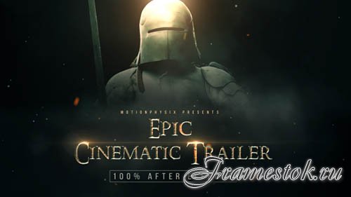 Epic Cinematic Trailer 19255226 - Project for After Effects (Videohive)