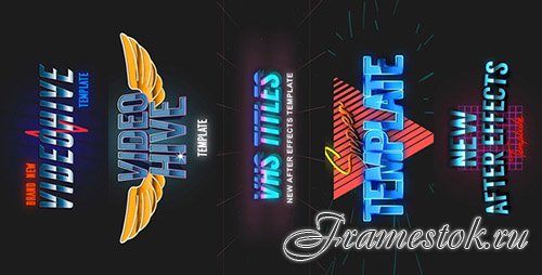 5 VHS Title Opener Pack 2 - Project for After Effects (Videohive)