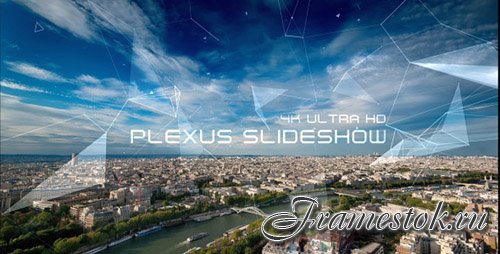 Plexus Slideshow 4K - Project for After Effects (Videohive)