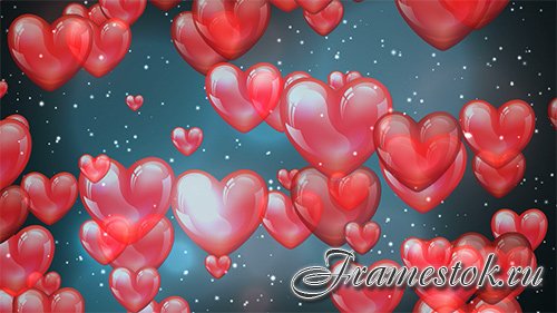 Air hearts romantic footage