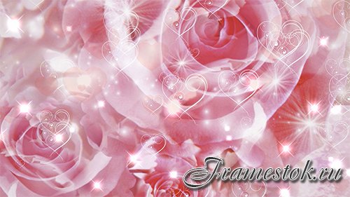 Delicate romantic background Valentine's day 