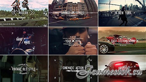 Grunge Vintage Slideshow Titles - Project for After Effects (Videohive)
