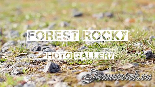 Forest Rocky Photo Gallery - Sony Vegas Template
