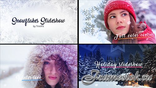 Snowflake Slideshow 19185024 - Project for After Effects (Videohive)