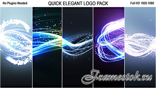 Quick Elegant Logo Pack (5 in 1) - Project for After Effects (Videohive)