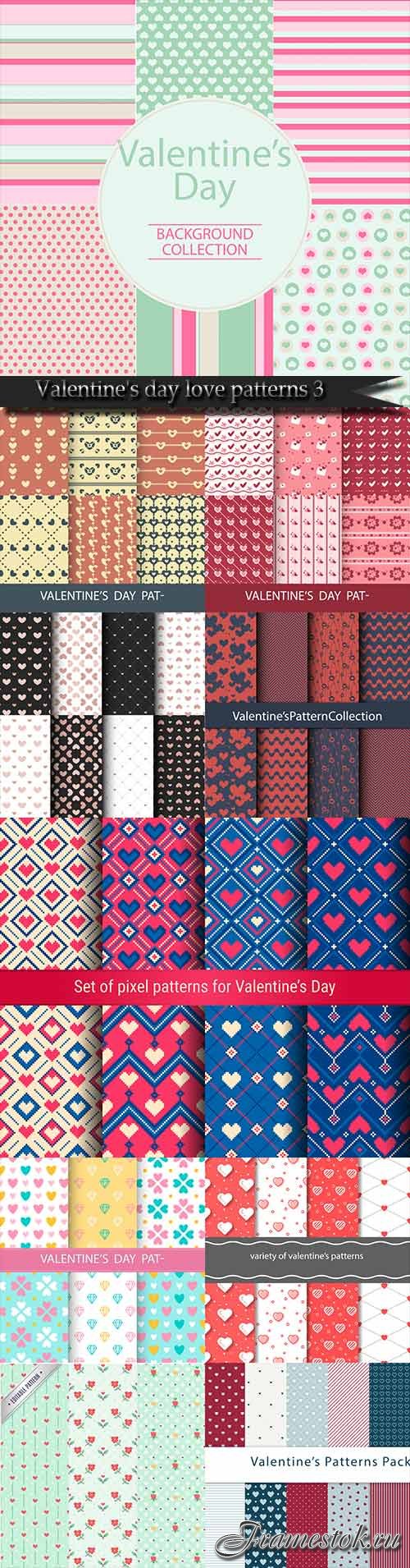 Valentine's day love patterns 3