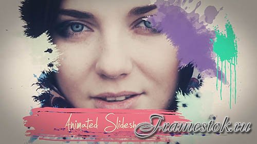 Watercolor And Ink Slideshow - After Effects Templates