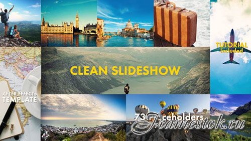 Clean Slideshow - Project for After Effects (Videohive)