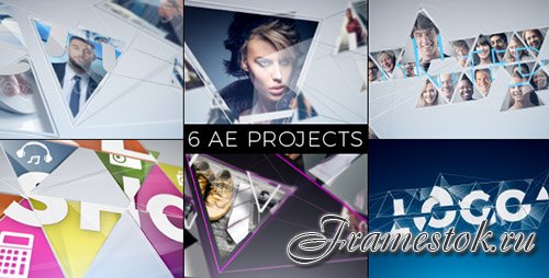 Connected Mosaic Pack - Project for After Effects (Videohive)