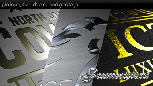 Platinum Silver Chrome and Gold Logo - Project for After Effects (Videohive)