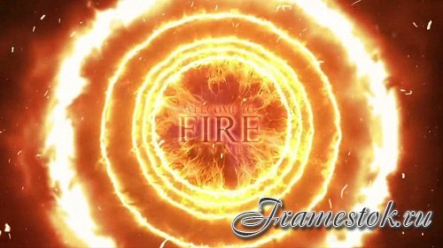   - Fire Tunnel Background    