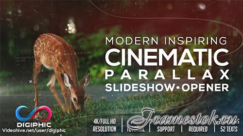 Modern Inspiring Cinematic Parallax Slideshow Opener - Project for After Effects (Videohive)