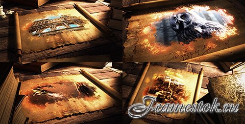 Epic Scroll Parchment - Project for After Effects (Videohive)
