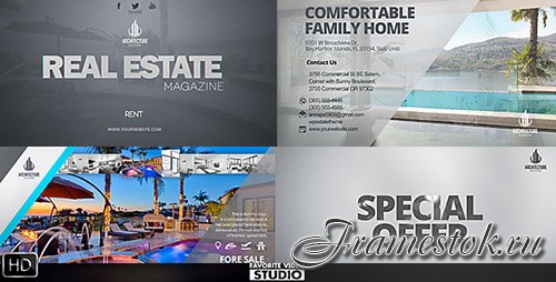 Real Estate Magazine / Broadcast ID - Project for After Effects (Videohive)