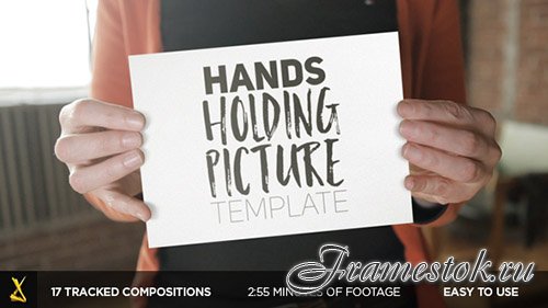 Hands Holding Pictures - Project for After Effects (Videohive)