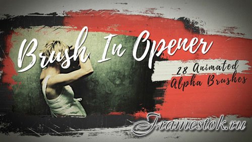 Brush In Opener - Project for After Effects (Videohive)