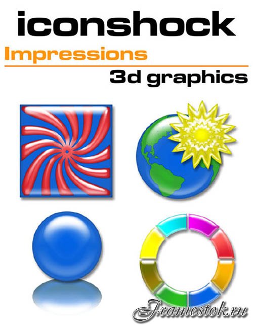Impressions - 3d graphics icons