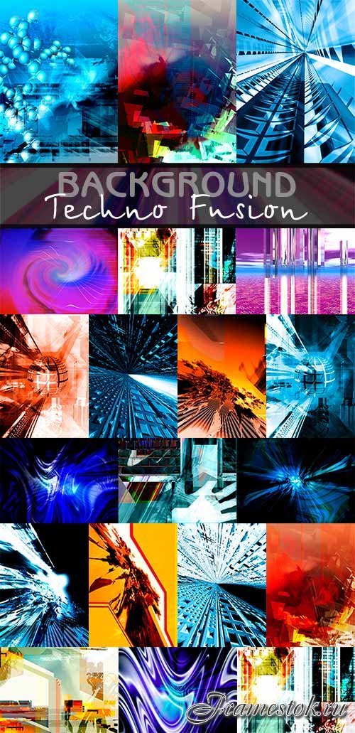 Techno Fusion background