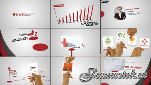 Corporate Profile With Hand Gestures - Project for After Effects (Videohive)