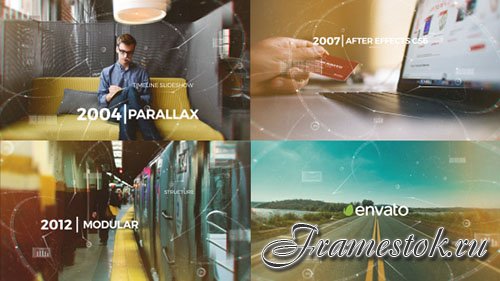 Parallax Timeline Slideshow - Project for After Effects (Videohive)