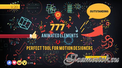 Shape Elements V2.0 - Project for After Effects (Videohive)