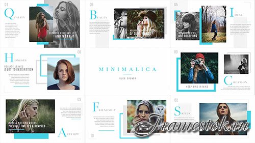 Minimalica // Blog Opener - Project for After Effects (Videohive)
