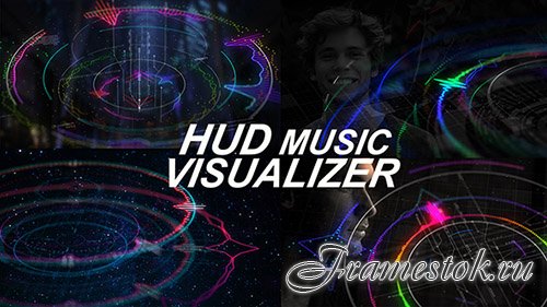 HUD Music Visualizer - Project for After Effects (Videohive)