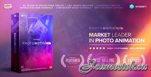 Photo Motion Pro - Professional 3D Photo Animator - Project for After Effects (with 3 February 17 Update) (Videohive)