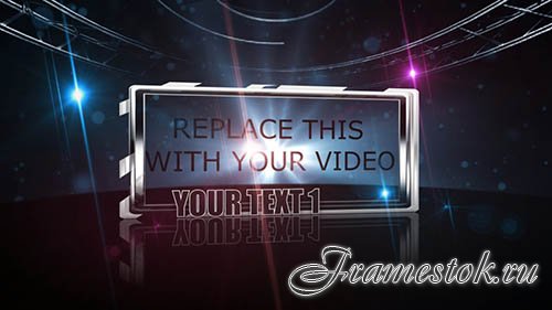 Template for Sony Vegas - 3D frame video holder promo