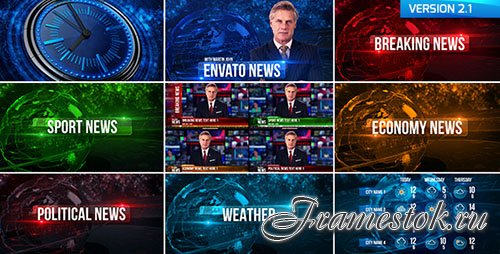 Broadcast Design News Package 19550533 - Project for After Effects (Videohive)
