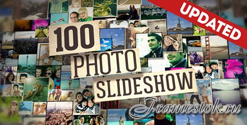 100 Photo Slide Show - Project for After Effects (UPTADE 20 May 16) (Videohive)