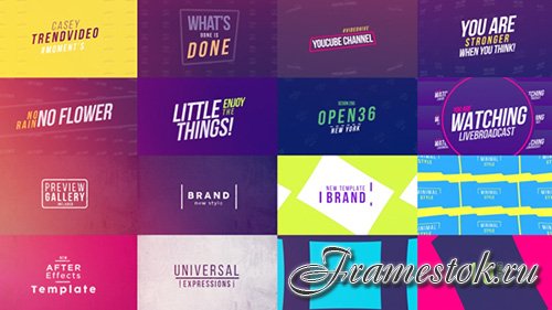 50 Creative Titles - Project for After Effects (Videohive)