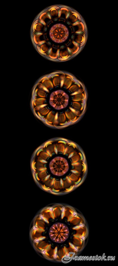 Colorful Mandala Spin