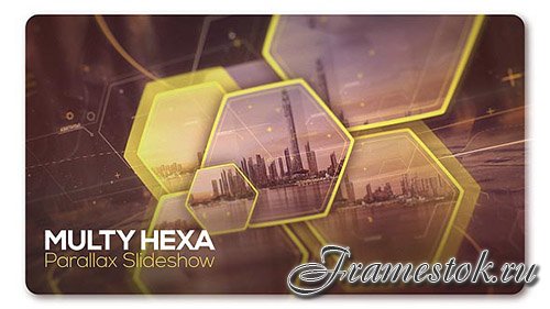 Parallax Slideshow Multi Hexa - Project for After Effects (Videohive)